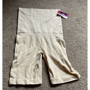 Empetua  Women's High-Waisted Nylon Shaper Short‎ Nude Sz XL/XXL